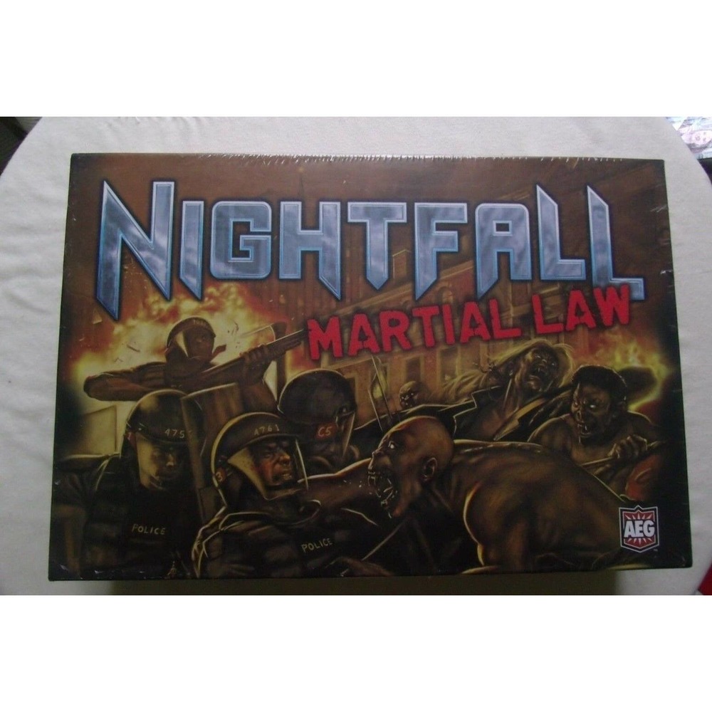 Card Games--Nightfall - Martial Law Deck-Building Game